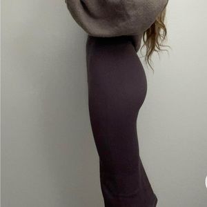 Midi bodycon skirt from zara